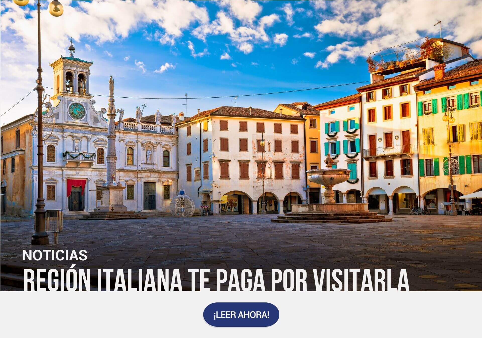 Conoce la región italiana que te paga por visitarla