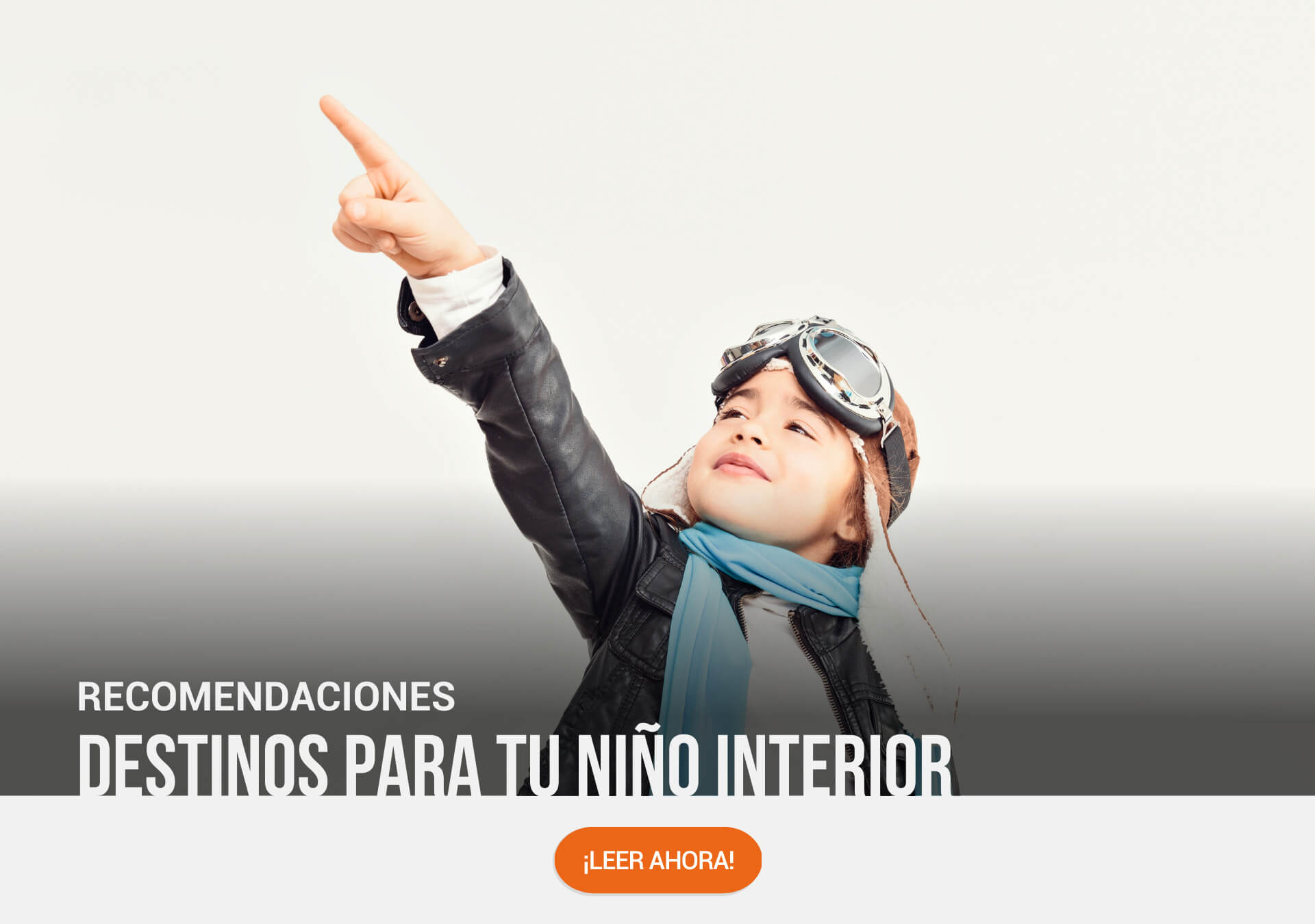 Destinos para tu niño viajero